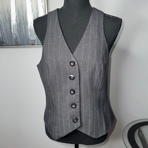 Pinstripe Vest
